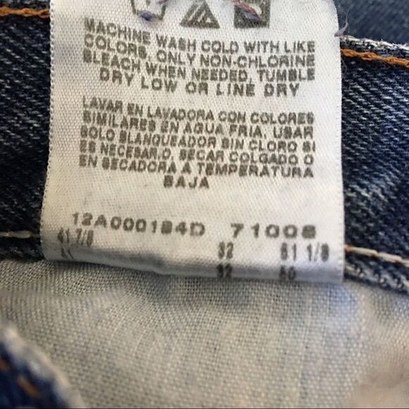 Rustler High Rise Blue Jeans 40 x 32 - Picture 5 of 6